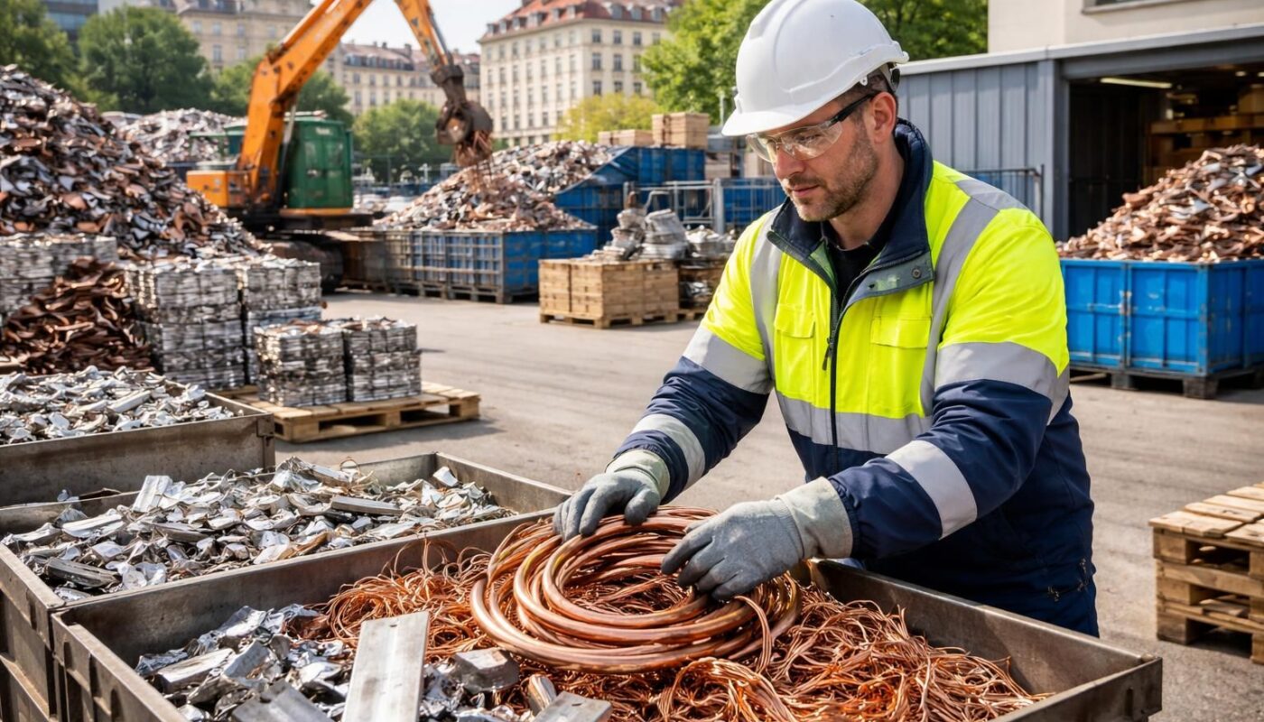 sbt recyclage à lyon, spécialiste du rachat et recyclage de métaux, offre des solutions écologiques et rentables pour valoriser tous vos déchets métalliques.
