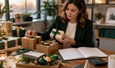 anticipez vos cadeaux clients de fin d’année pour profiter de meilleurs tarifs, respecter votre budget et remercier vos partenaires avec attention.